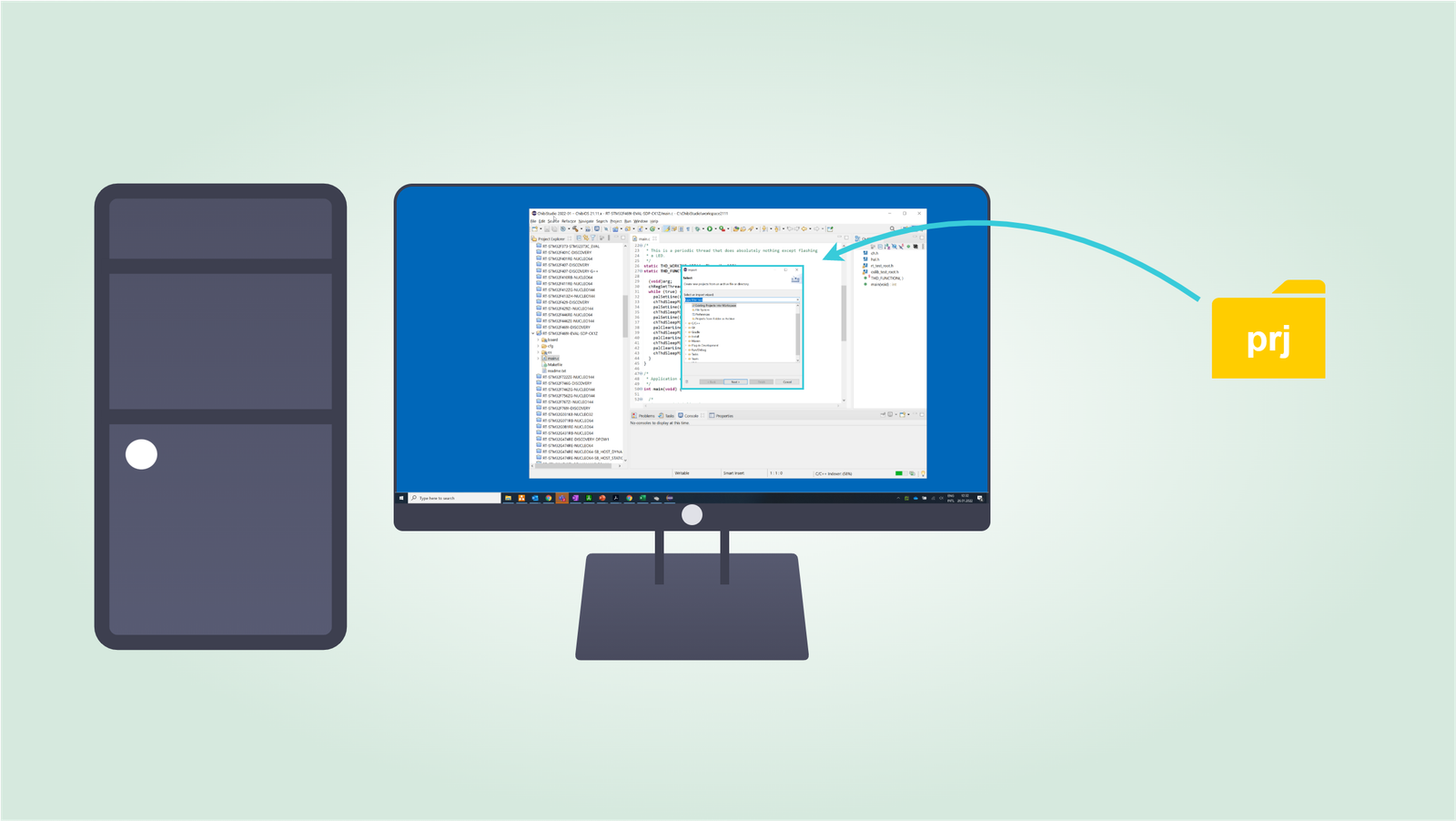 Import a project