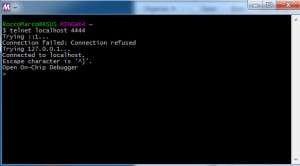 Using OpenOCD over Telnet